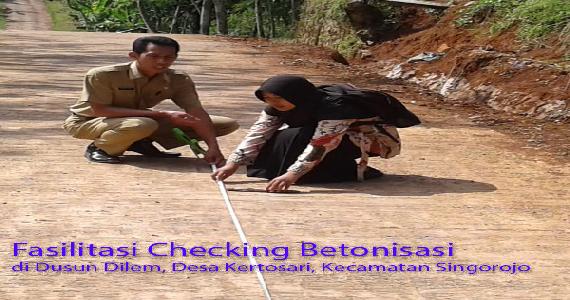 Fasilitasi Checking Betonisasi